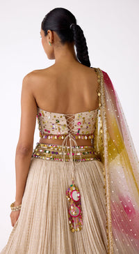 The Ethereal Ivory Lehenga Set