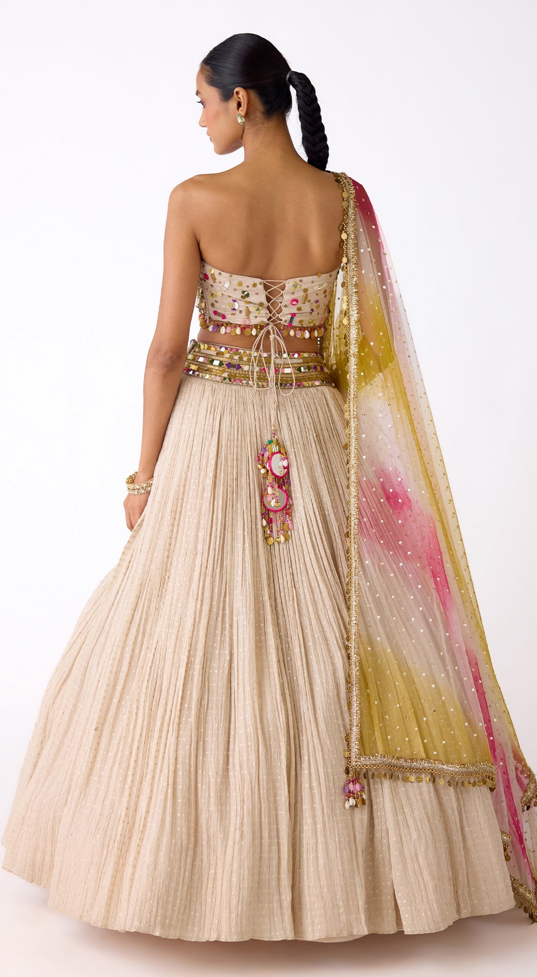 The Ethereal Ivory Lehenga Set