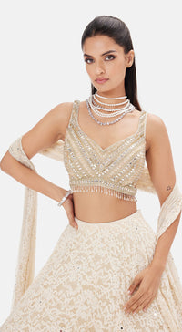 The Ivory Nymph Lehenga Set