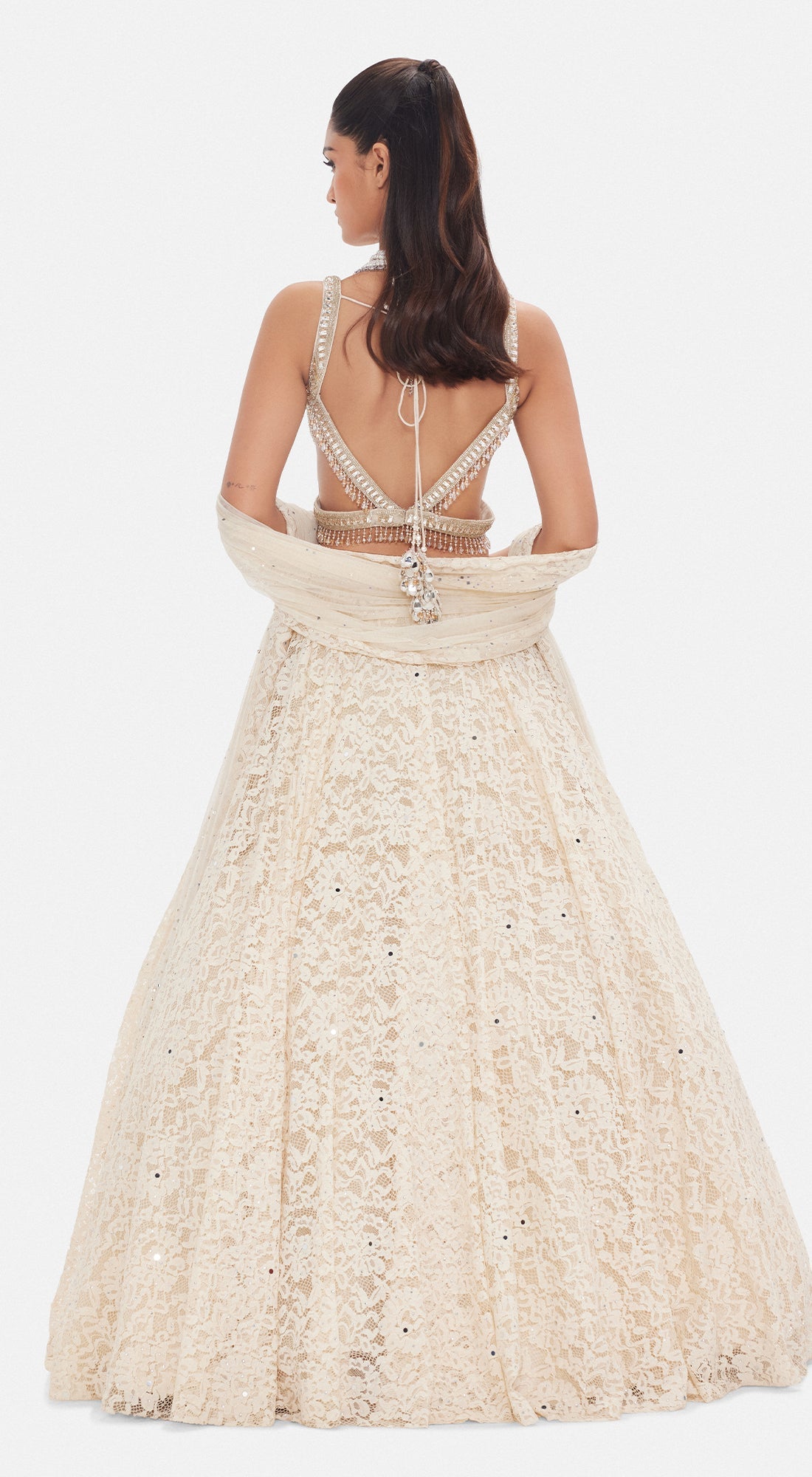 The Ivory Nymph Lehenga Set