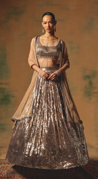 The Desert Drift Lehenga