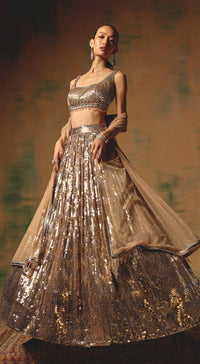 The Desert Drift Lehenga
