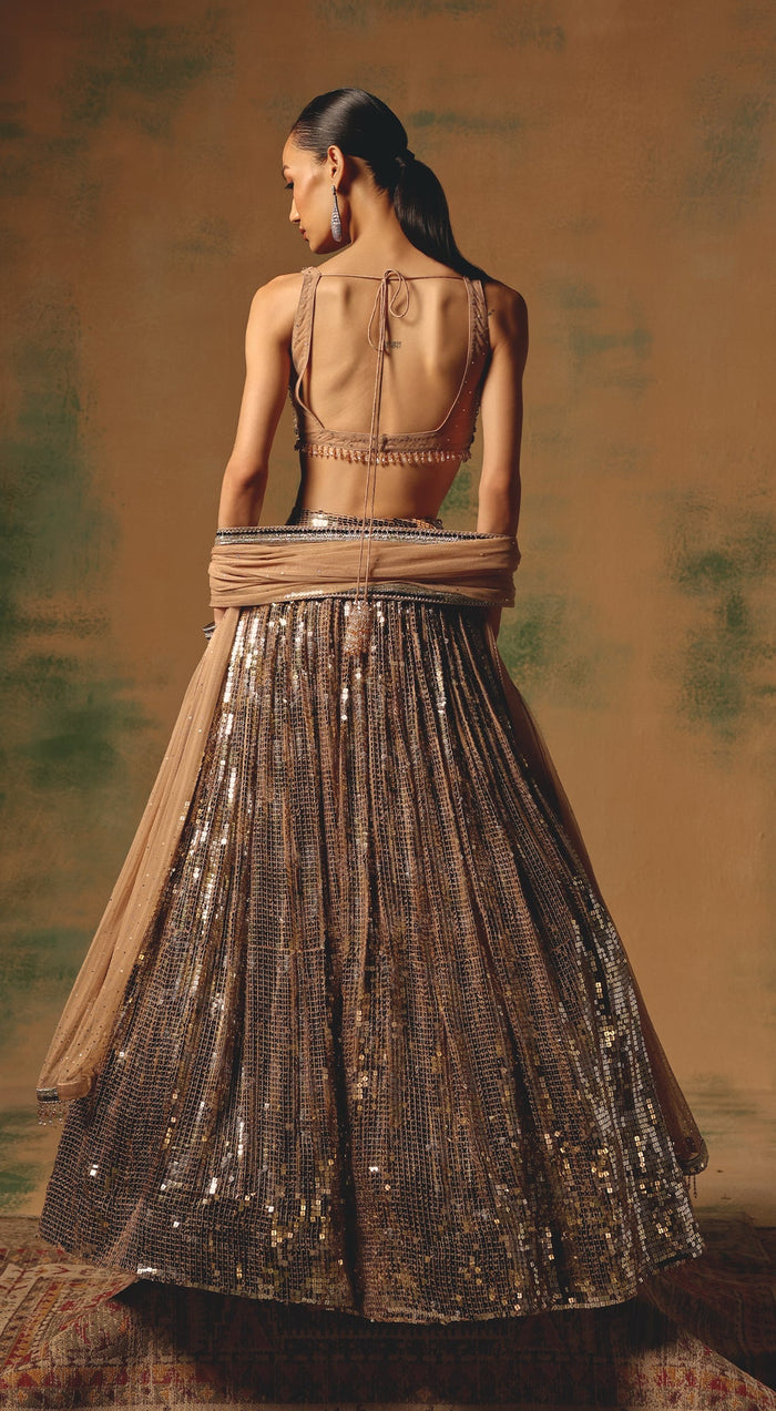 The Desert Drift Lehenga
