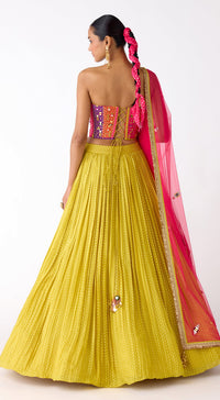The Citrine Radiance Lehenga Set