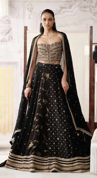 THE MIDNIGHT ALCHEMY LEHENGA