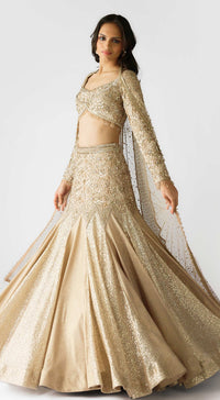 The Champagne Dawn Lehenga