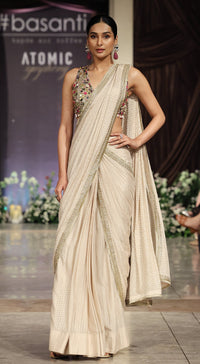 The Sunlit Oasis Saree Set