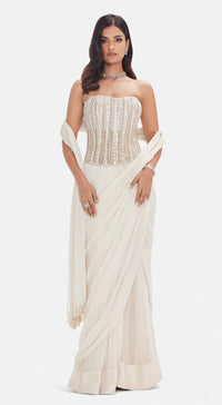 The Empress Drape Corset Saree