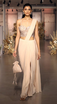 The Celestial Dream Corset Drape Saree