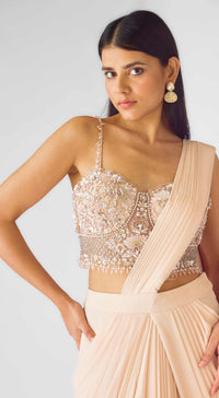 The Celestial Dream Corset Drape Saree