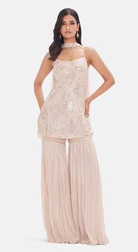 The Blush Garden Sharara Set