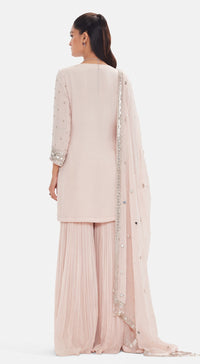 The Mirror Glow Sharara Set