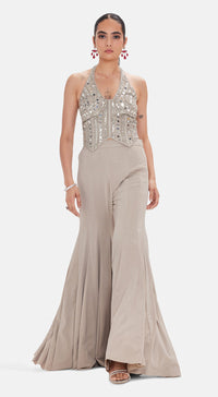 The Minimalist Grey Flare Set