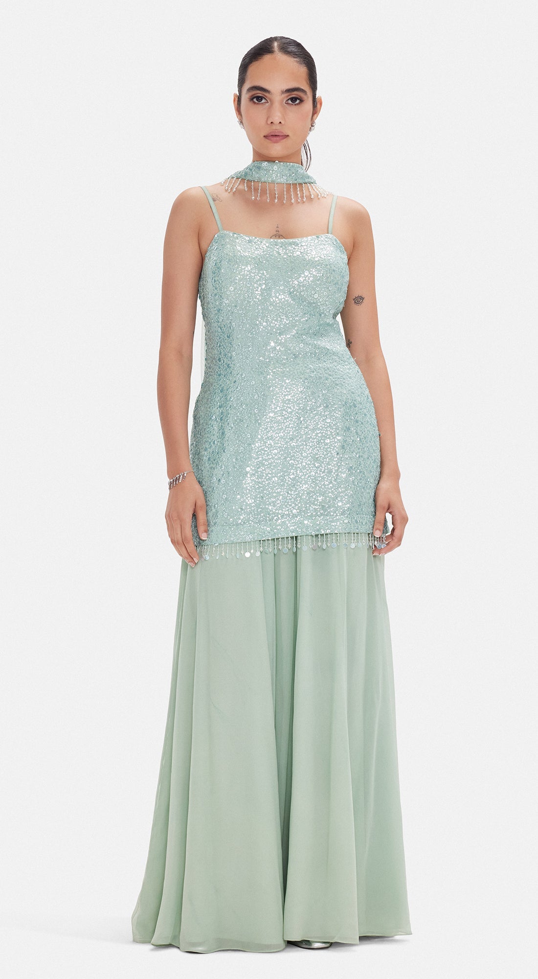 The Aquamarine Dream Lehenga Set
