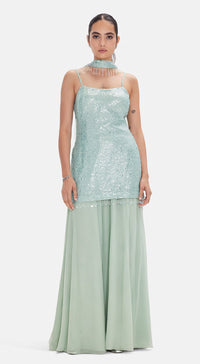 The Aquamarine Dream Lehenga Set
