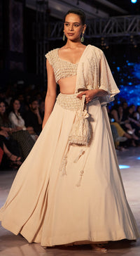 The Stardust Pearl Lehenga
